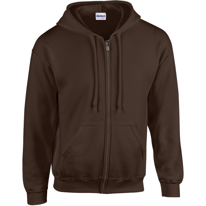 Felpa uomo con cappuccio full zip Heavy Blend™