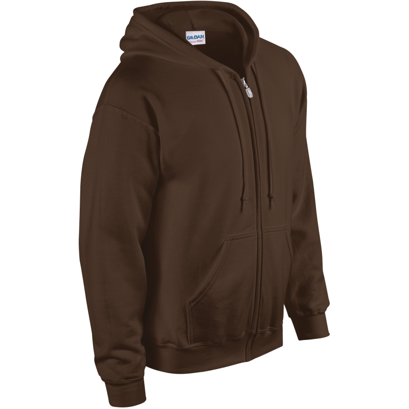 Felpa uomo con cappuccio full zip Heavy Blend™