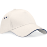 Cappellino Ultimate a 5 pannelli sandwich a contrasto