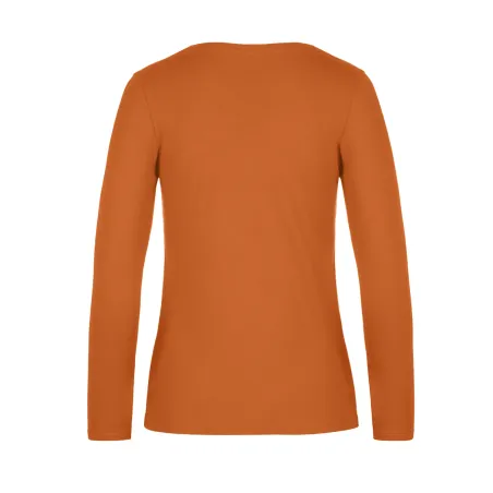 T-shirt donna maniche lunghe 100% cotone