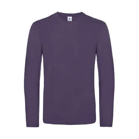 T-shirt uomo maniche lunghe 100% cotone