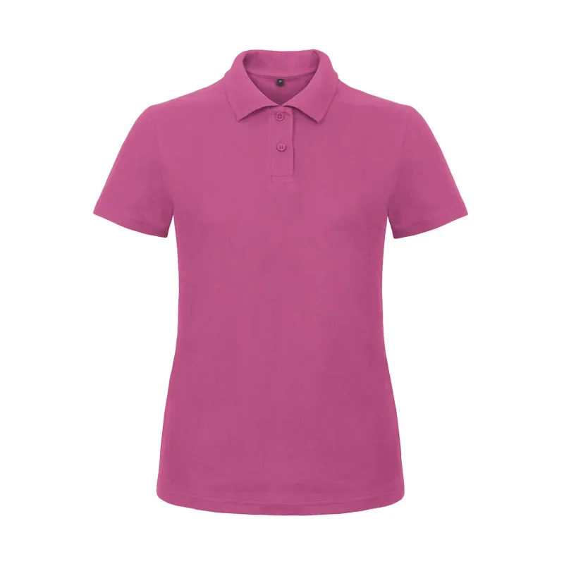 Polo donna piqué 100% cotone