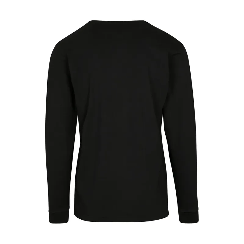 T-shirt a maniche lunghe con polsino a costine 100% cotone