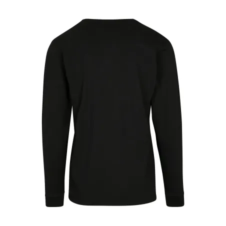 T-shirt a maniche lunghe con polsino a costine 100% cotone